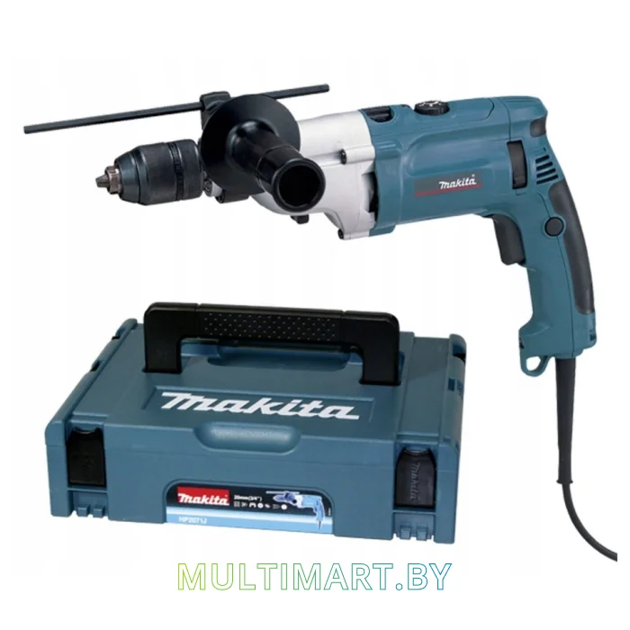 Ударная дрель Makita HP2071FJ (кейс)